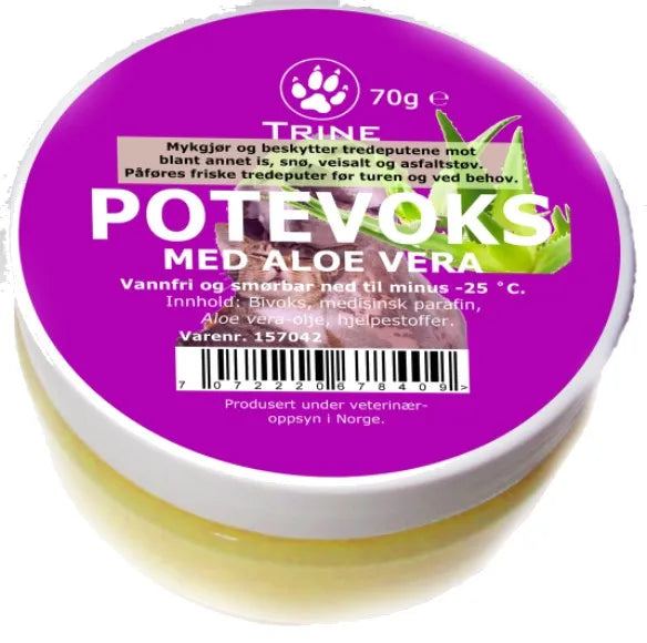 Trine Potevoks med Aloe vera Boks 70g
