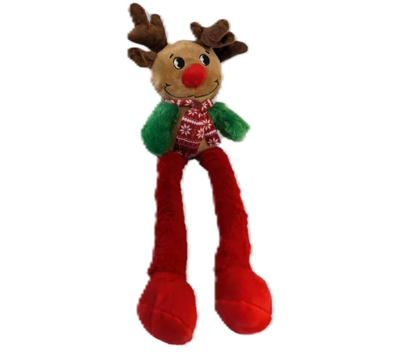 Juleleke Snømann og Reinsdyr 55cm, 6pk