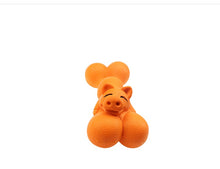 Gummileke med gris Orange