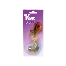 KW Fun Fugl m/fjær og catnip 6CM