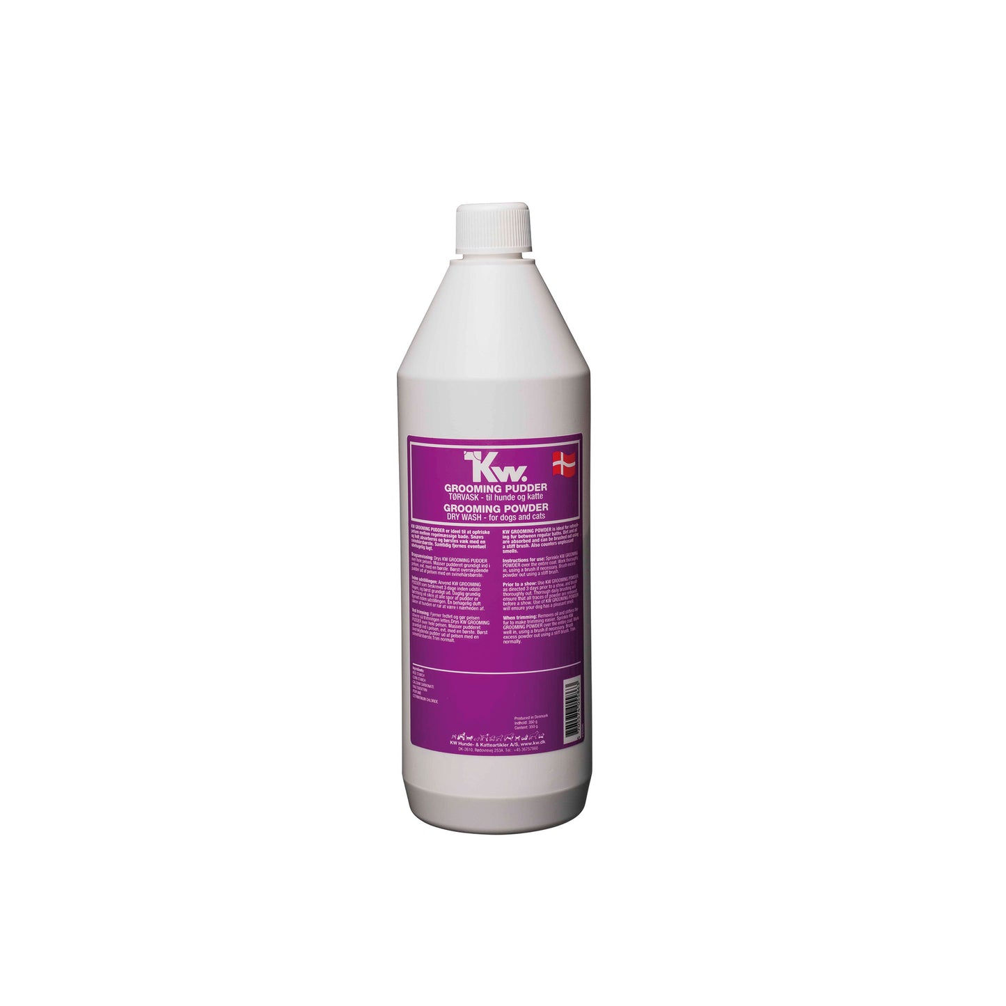 KW Groomingpulver/tørrsjampo 350gram