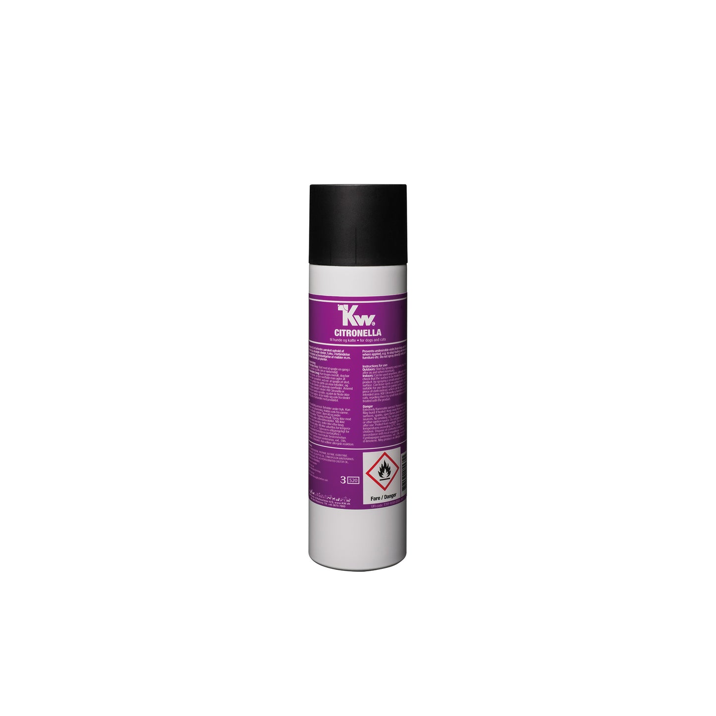 KW Citronella(Hold deg vekk spray, hund og katt) 400ml