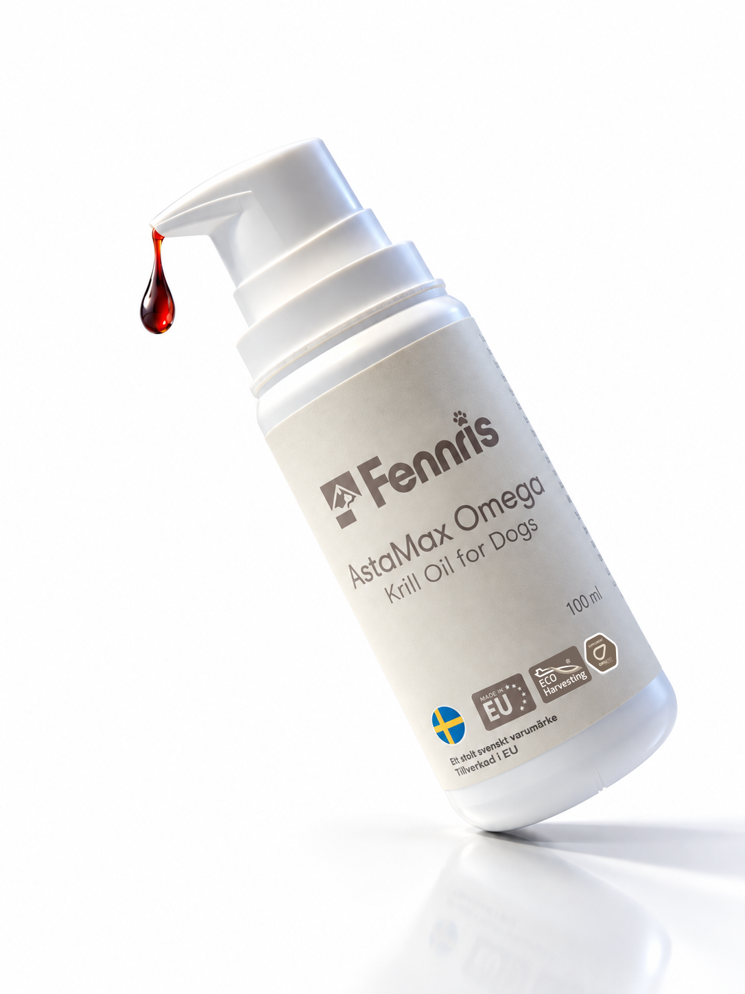 Fennris AstaMax Omega Krill Olje 100ml