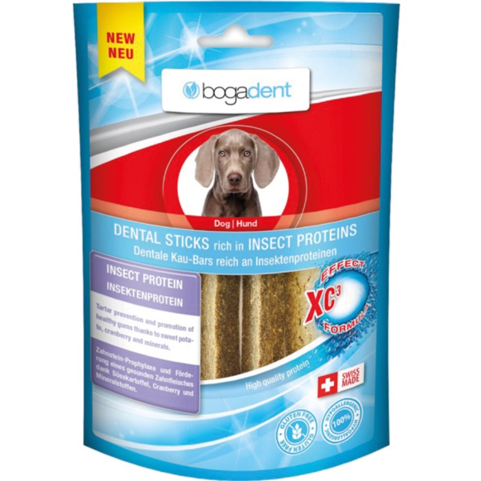 Bogadent Dental sticks med insektprotein 60 g