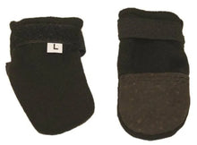 Hundesokk mini i fleece med lærforsterkning 2-pk